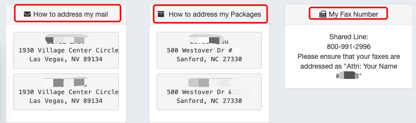 美国地址申请租用 用美国私人地址收信转运包裹 每月15美元起 52